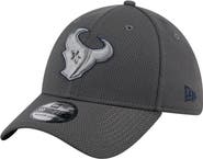New Era Men's New Era Graphite Houston Texans  Main 39THIRTY Flex Hat