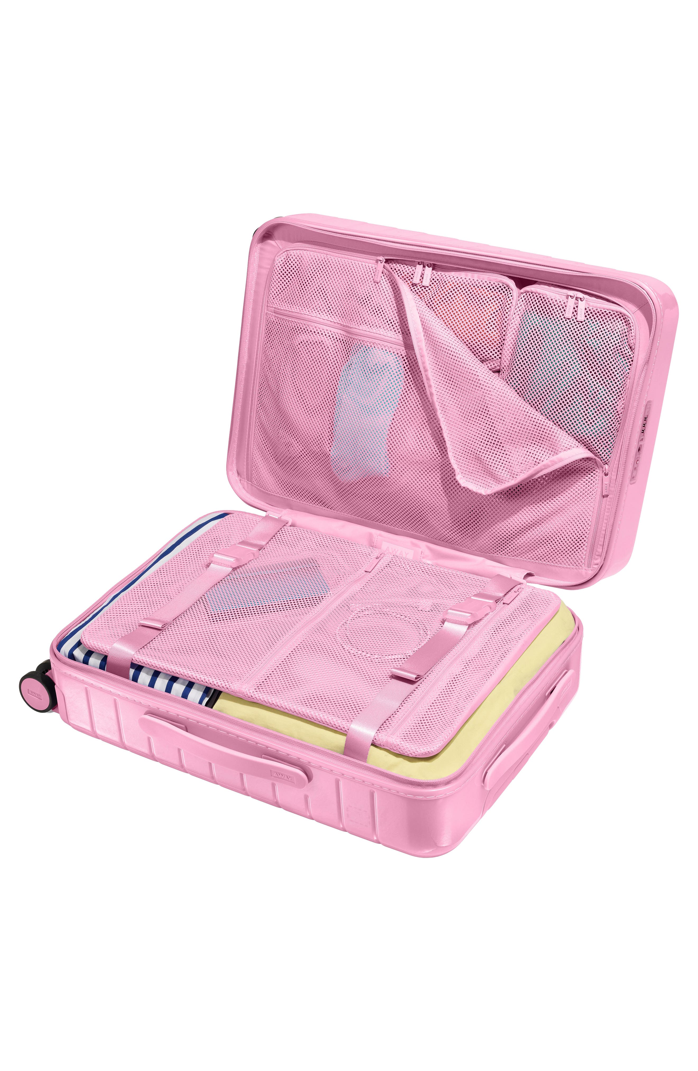 Away The Bigger Carry-On, Alternate, color, Glazed Mochi Pink