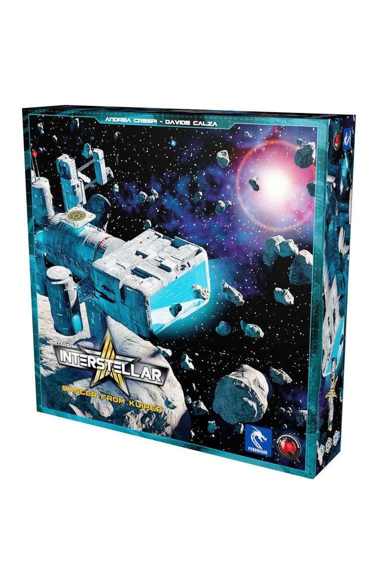 Starship Interstellar Danger From Kuiper Expansion, Alternate, color, Multicolored
