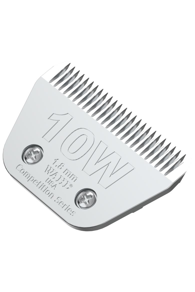10W Extra Wide Detachable Pet Grooming Blade, Main, color, Chrome
