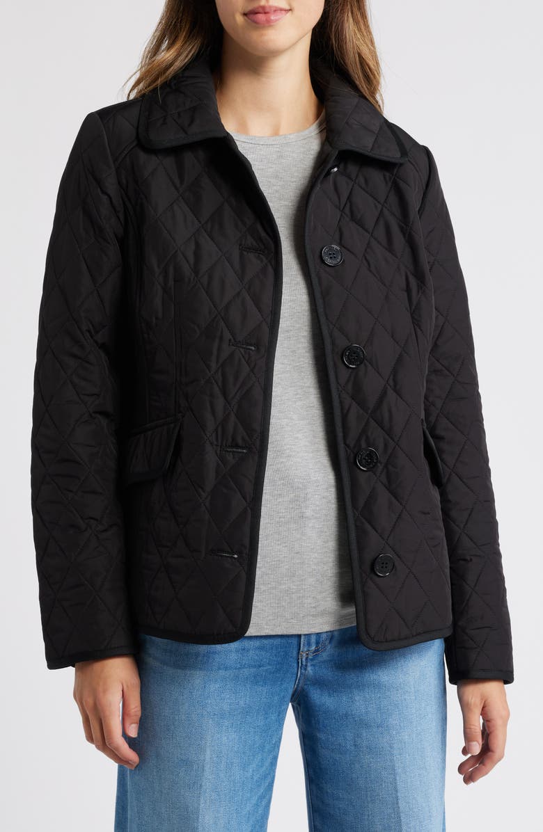 MICHAEL Michael Kors Quilted Jacket, Alternate, color,