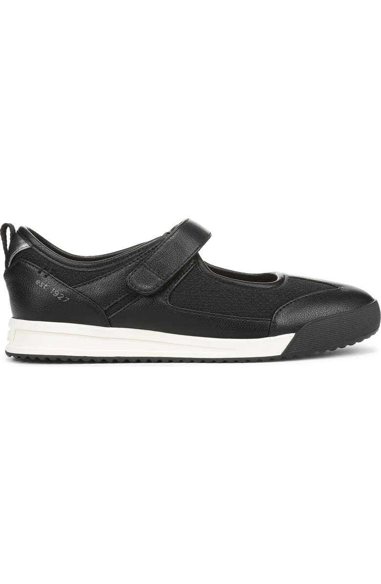 Naturalizer Greta Mary Jane Sneaker, Alternate, color, Black Mesh Faux Leather