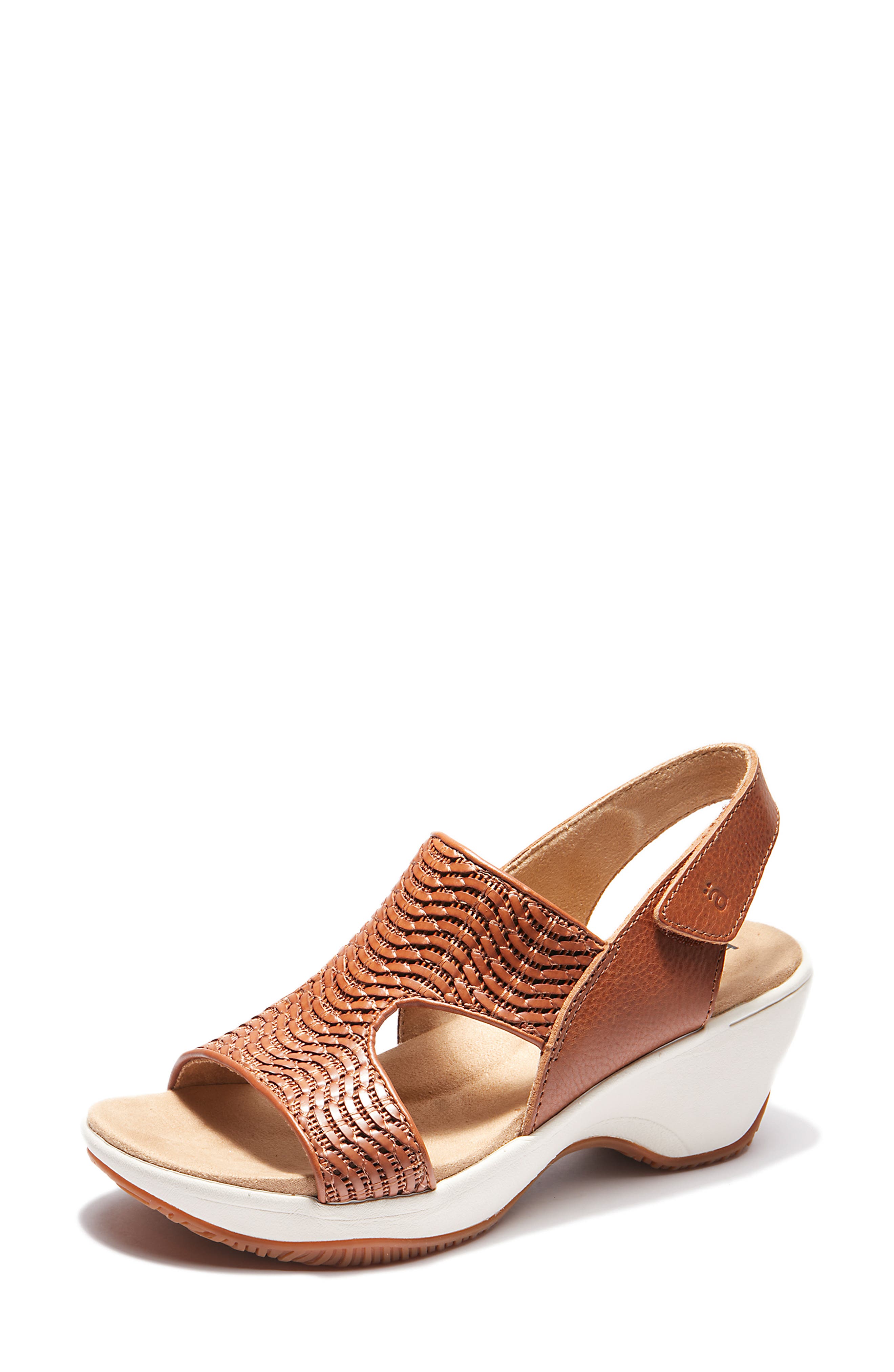 Hälsa Footwear Coral Sandal, Alternate, color, Cognac