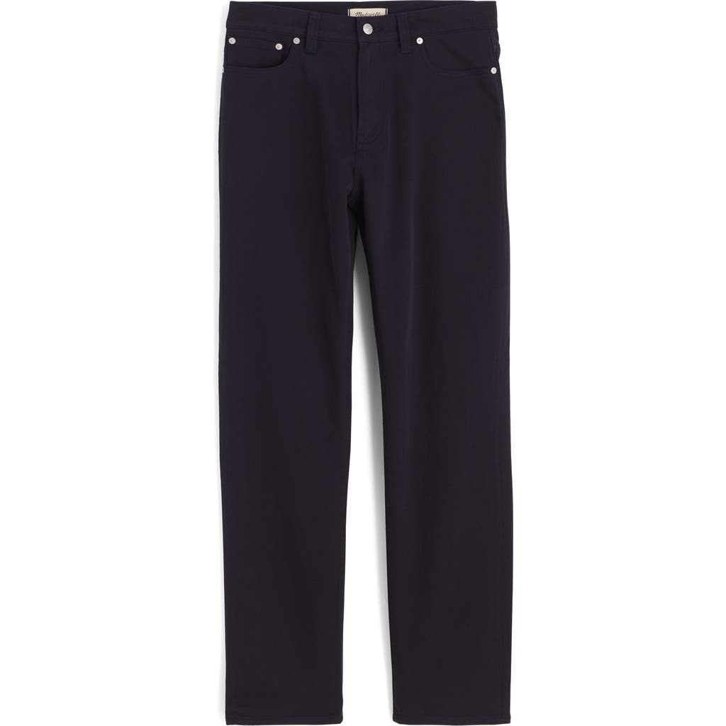 Madewell The Allday 1991 Straight-leg Pants In Blue
