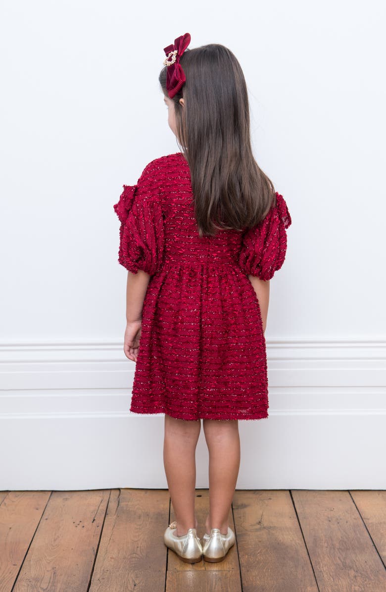 David Charles Sparkle Bouclé Dress, Alternate, color,