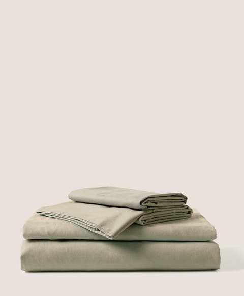Organic Room Service Sateen Sheet Set