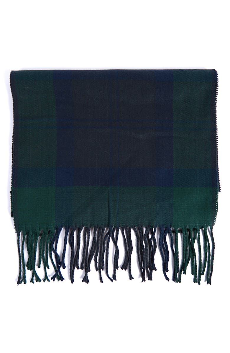Barbour Galingale Tartan Scarf, Alternate, color,