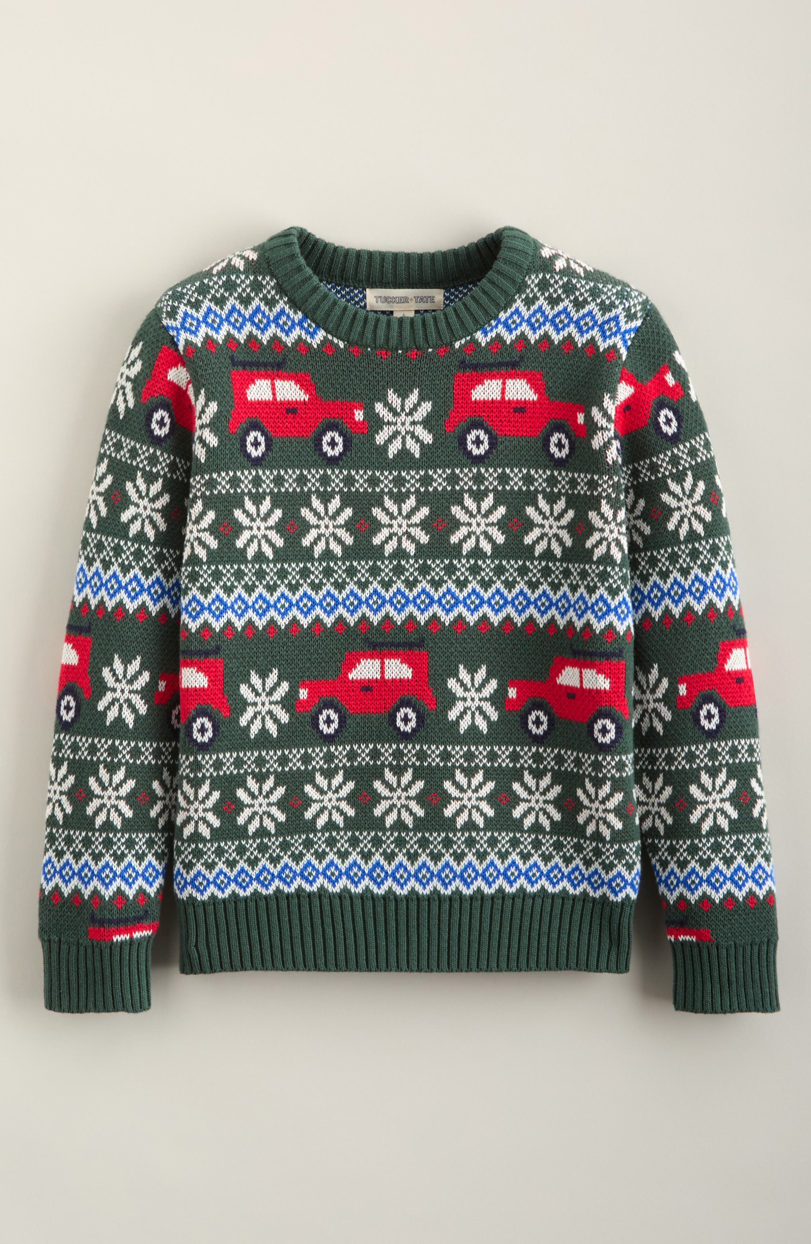 selected GREEN TREKKING FAIRISLE TRUCK