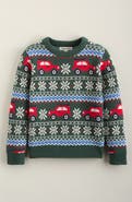 Tucker + Tate Kids' Fair Isle Cotton Sweater