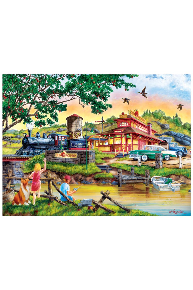 Apple Express 500 Piece Jigsaw Puzzle, Alternate, color, Multicolor