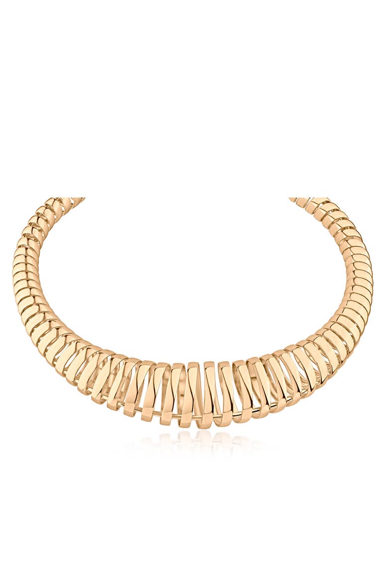 Graduated Coil Statement Necklace (Nordstrom Exclusive), Main, color, GOLD