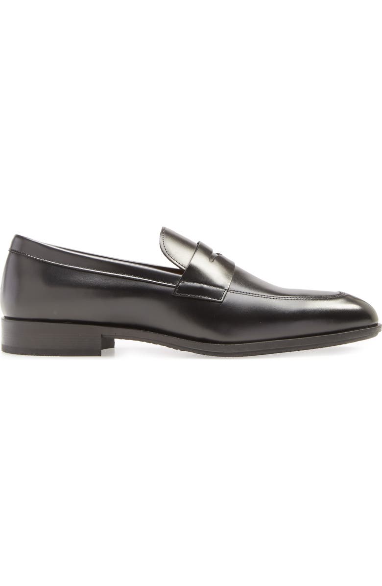 BOSS Eastside Penny Loafer, Alternate, color, Black