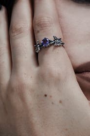Disturbia Maypole Sterling Silver Fairy Ring