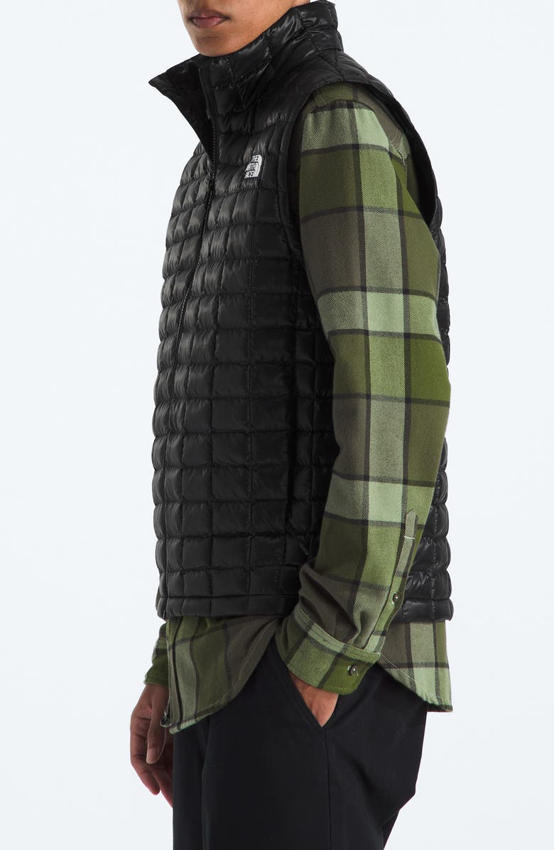 The North Face Thermoball Windproof Water Repellent Packable Quilted Vest, Alternate, color, Tnf Black