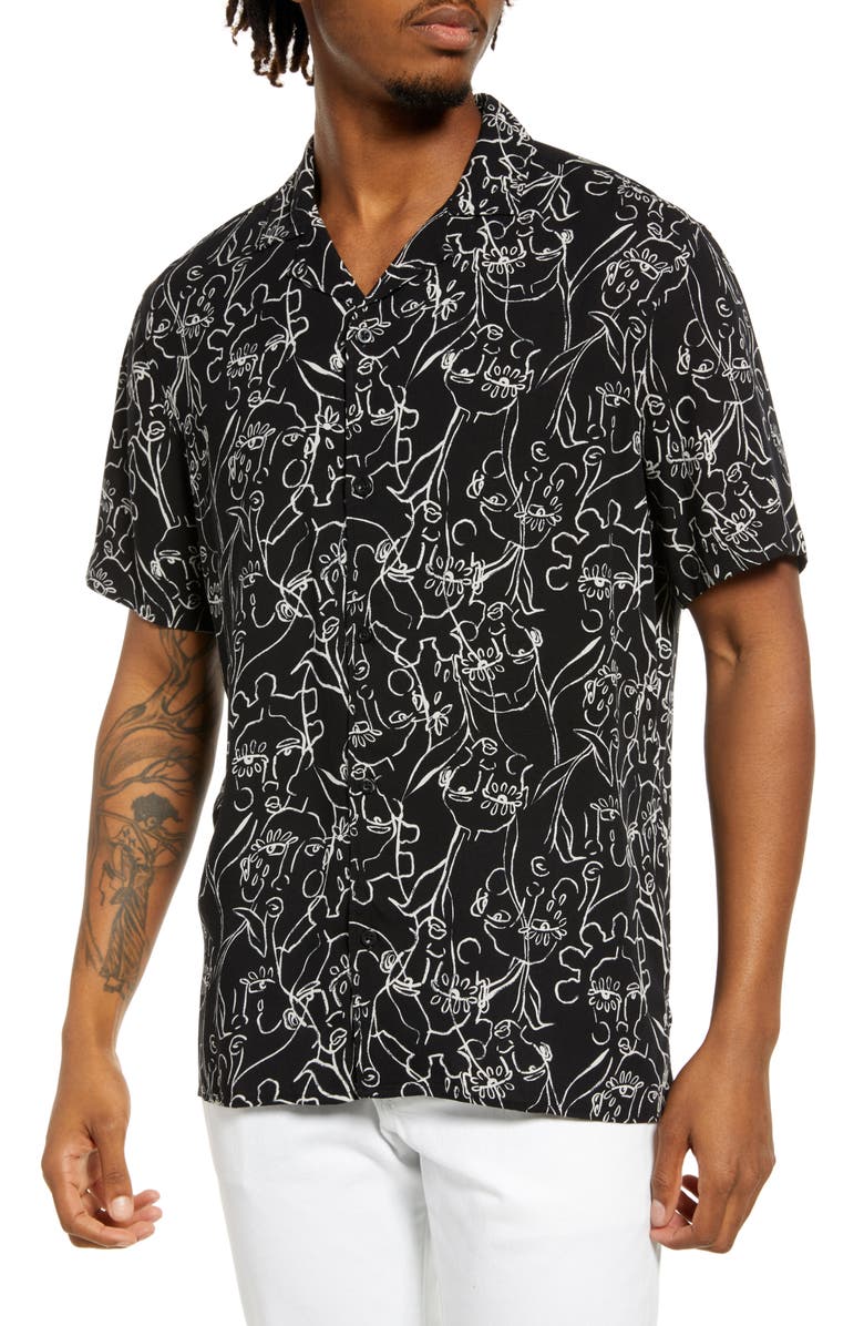 Nordstrom Cristina Martinez Gender Inclusive Button-Up Shirt, Main, color,