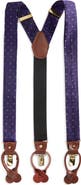 CLIFTON WILSON Diamond Silk Suspenders