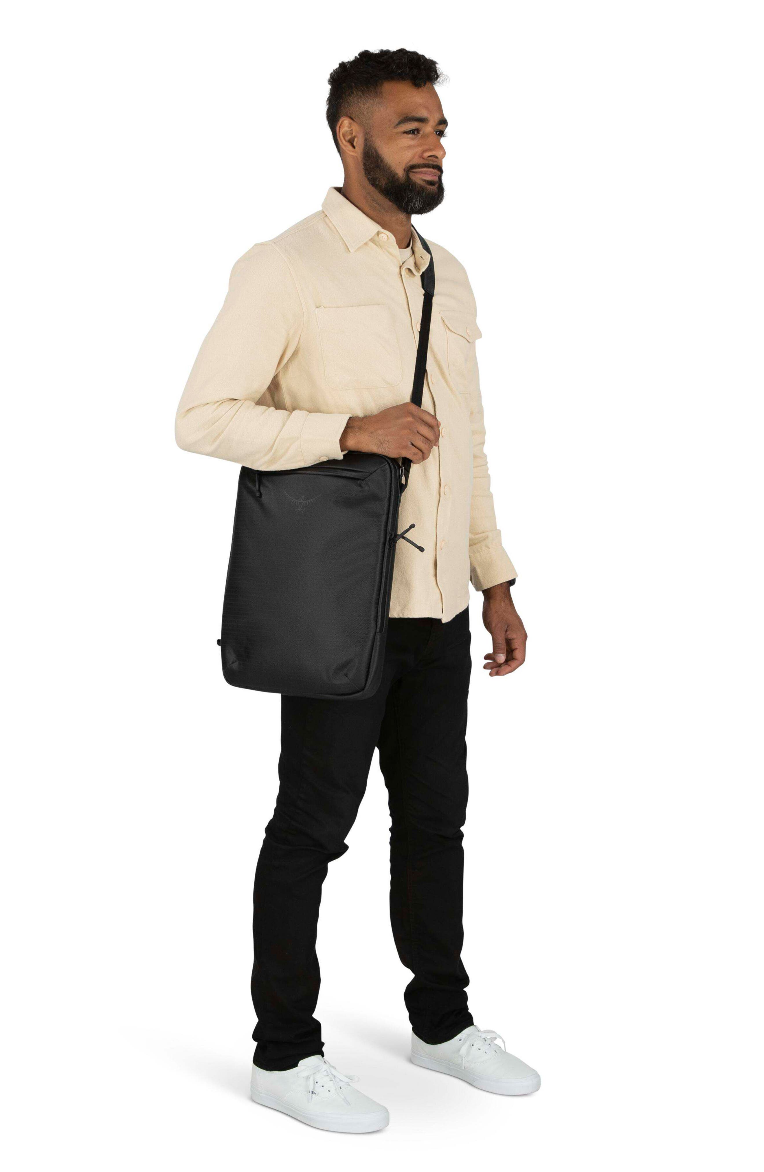 Osprey Archeon Water Resistant Laptop Case, Alternate, color, Black