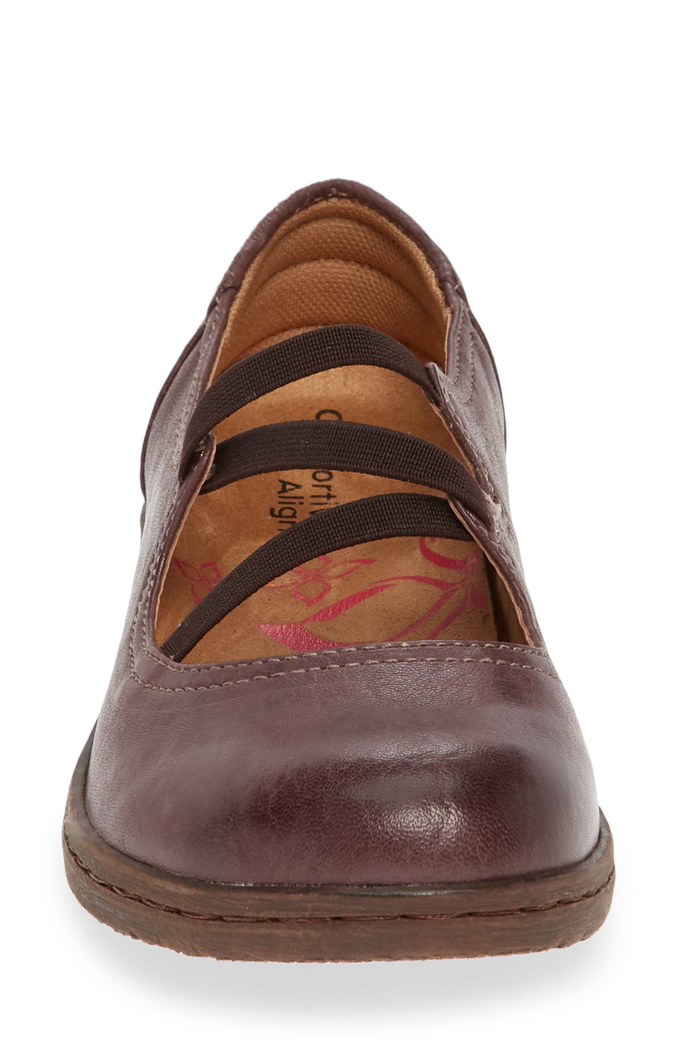Farmington Flat, Alternate, color, BROWN LEATHER