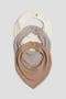 selected Natural White/Taupe Melange