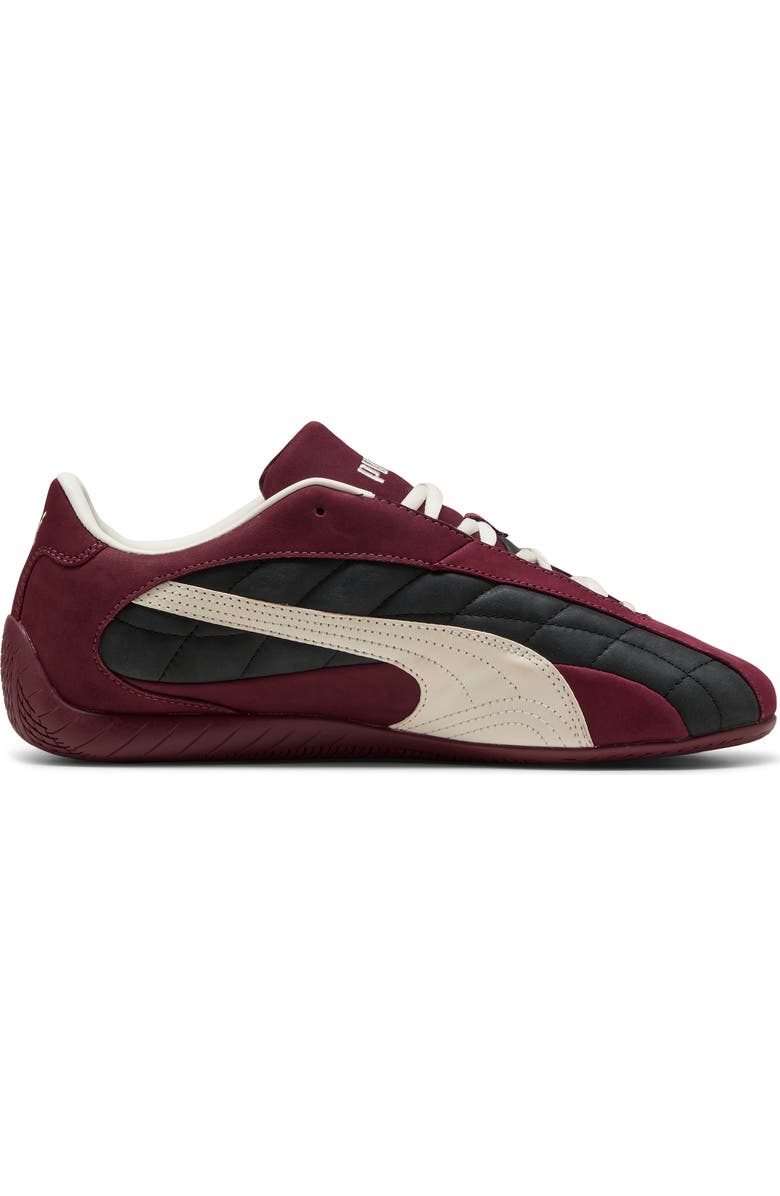 PUMA Speedcat Plus Quilted Sneaker, Main, color, Ruby Shimmer/ Warm White