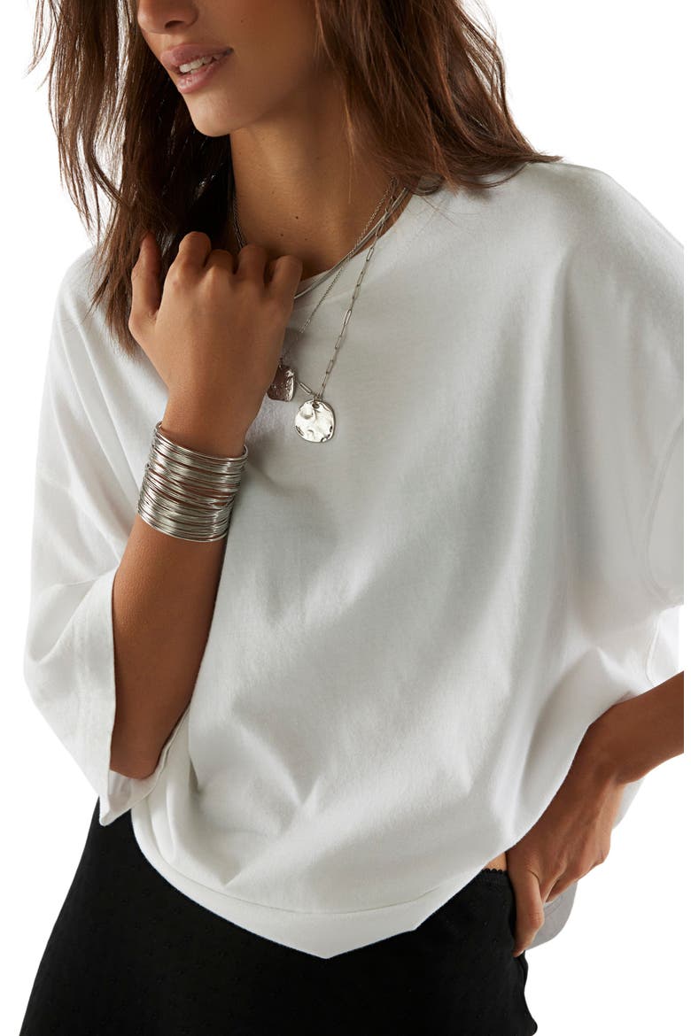 WTF Perfect Oversize Cotton T-Shirt, Alternate, color, WHITE