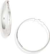 Tasha Tapered Hoop Earrings