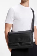 BOSS B Icon Flap Messenger Bag