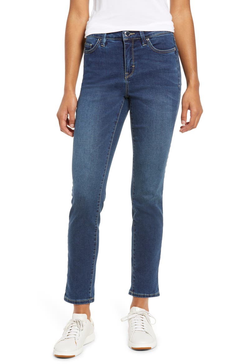 Bora Cay High Waist Ankle Jeans, Main, color, BREAKWATER WASH