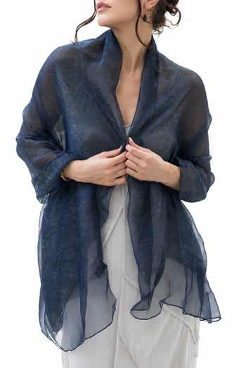Sparkle Sheer Silk Wrap