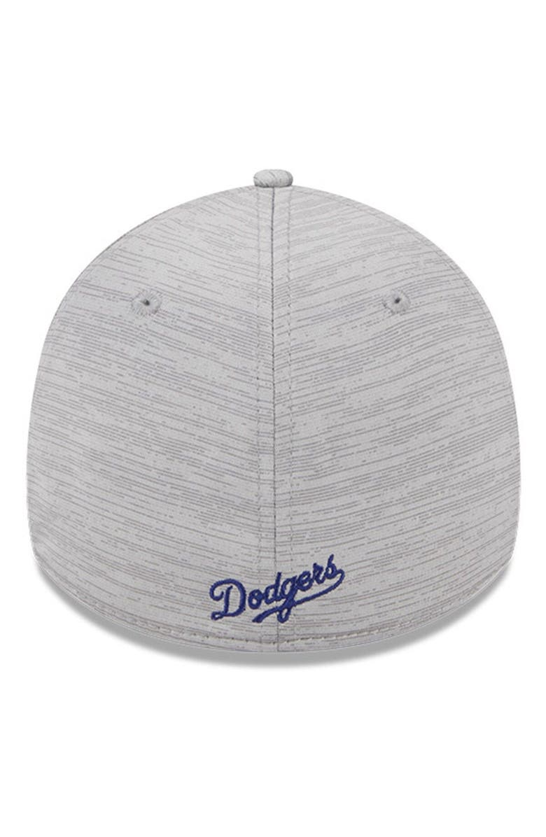 New Era Men's New Era  Gray Los Angeles Dodgers 2023 Clubhouse 39THIRTY Flex Hat, Alternate, color, 