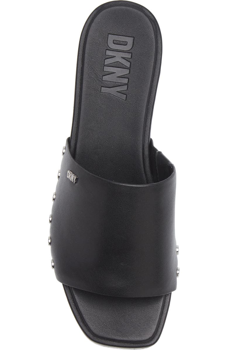 DKNY Alvy Platform Slide Sandal, Alternate, color, Black