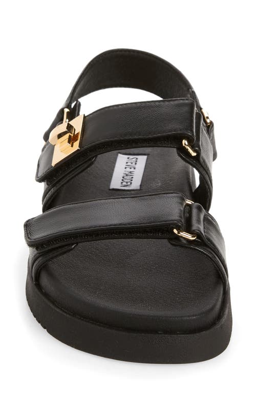 Steve Madden Mona Sandal In Black