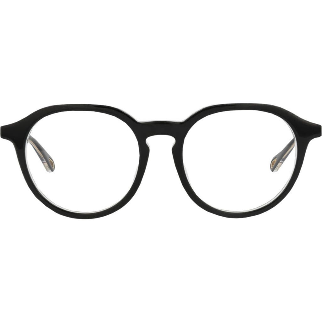 Chloé 50mm Round Optical Glasses In Multi