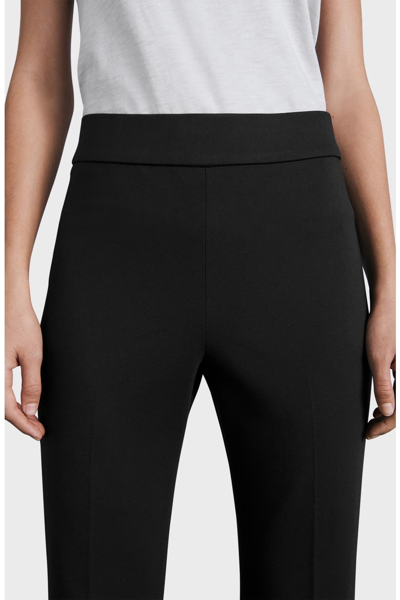 Irina Slim Fit Ponte Pants, Alternate, color, BLACK