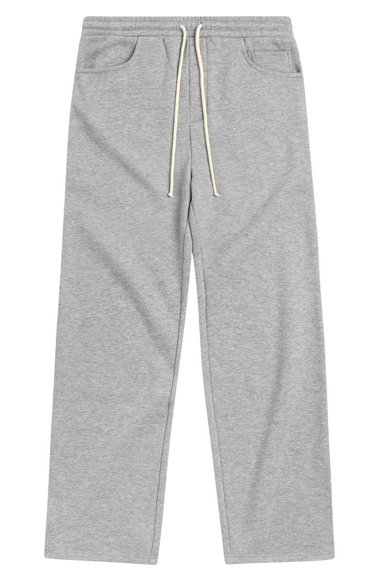 KROST Five Pocket Terry Cloth Sweatpants, Alternate, color, Dark Heather Gray