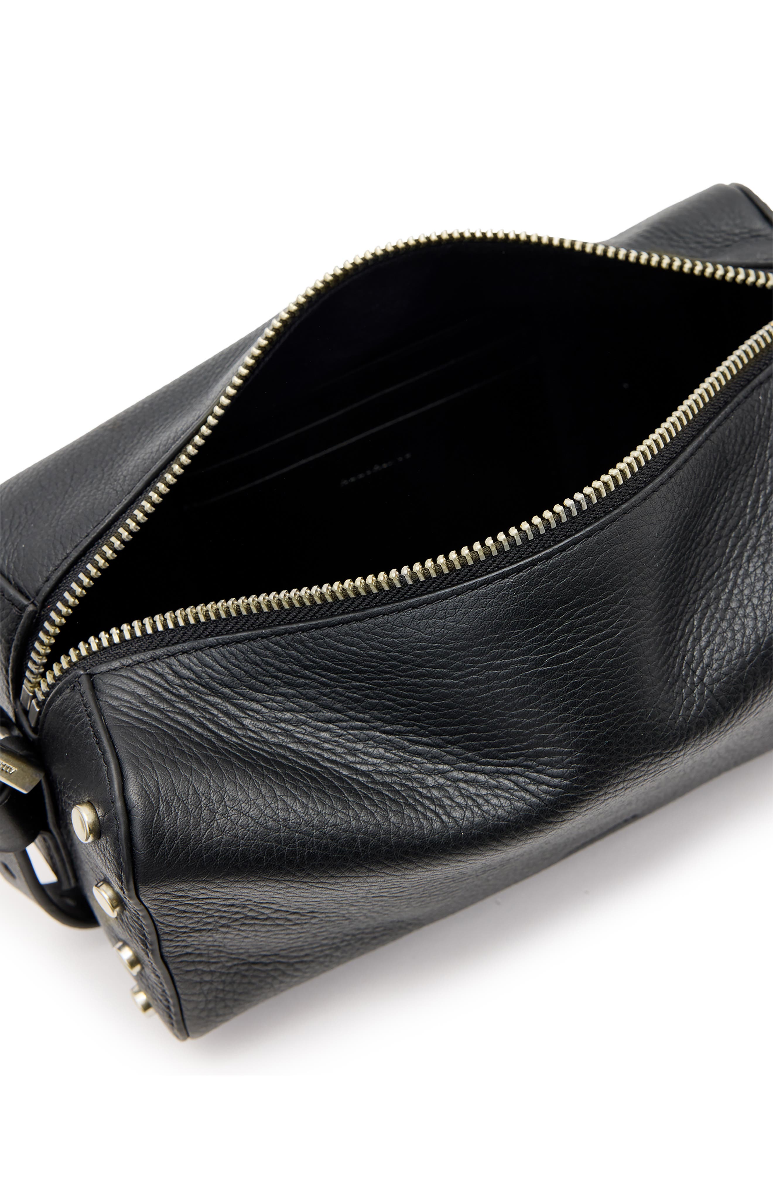 AllSaints Miro Barrel Crossbody Bag, Alternate, color, 