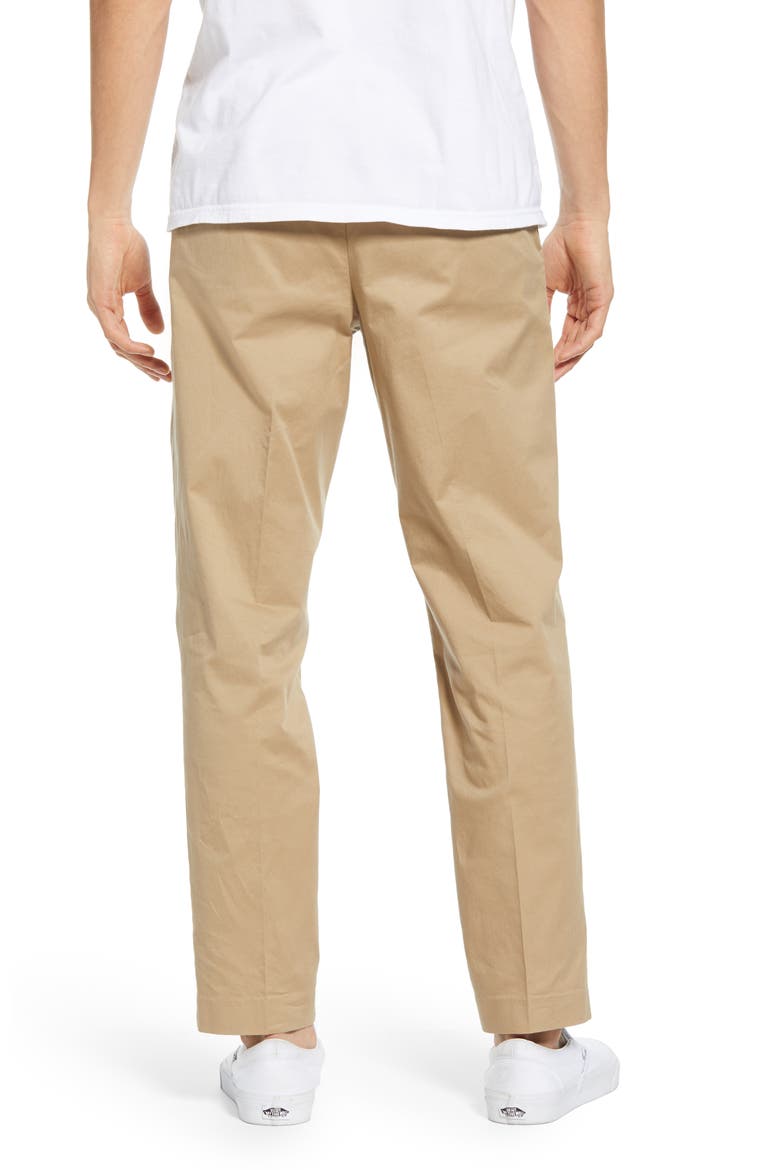 Slim Fit Stretch Twill Active Pants, Alternate, color, BATIQUE KHAKI