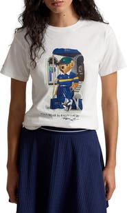 Polo Ralph Lauren Polo Bear Graphic Cotton Jersey T-Shirt