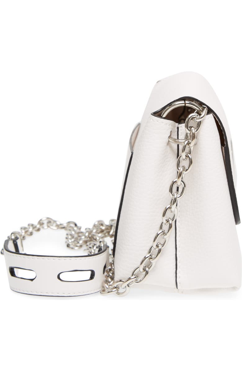 Sondra Roberts Chain Strap Faux Leather Crossbody Bag, Alternate, color,