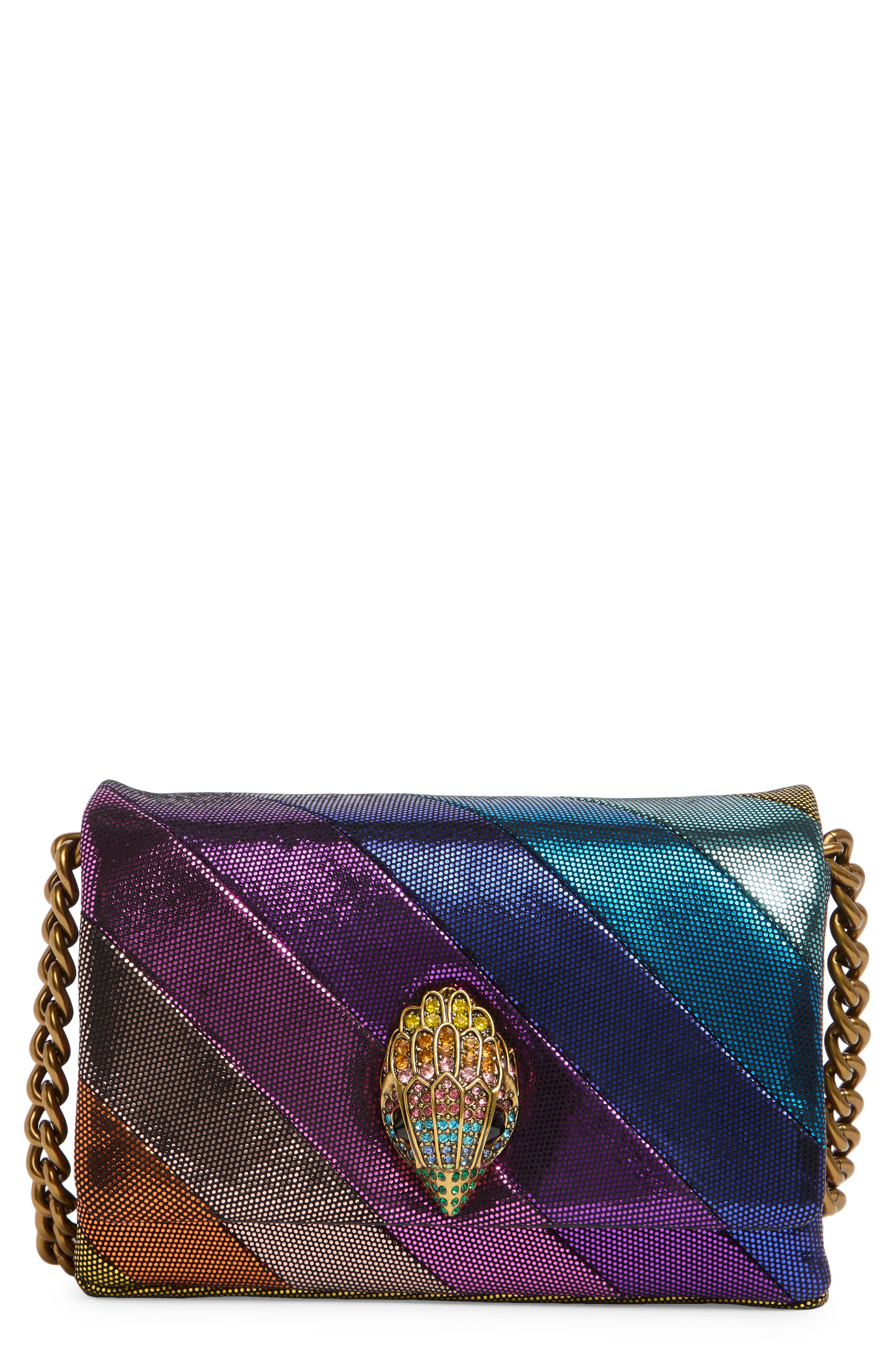 Kurt Geiger London Mini Kensington Flap Crossbody Bag, Main, color, 