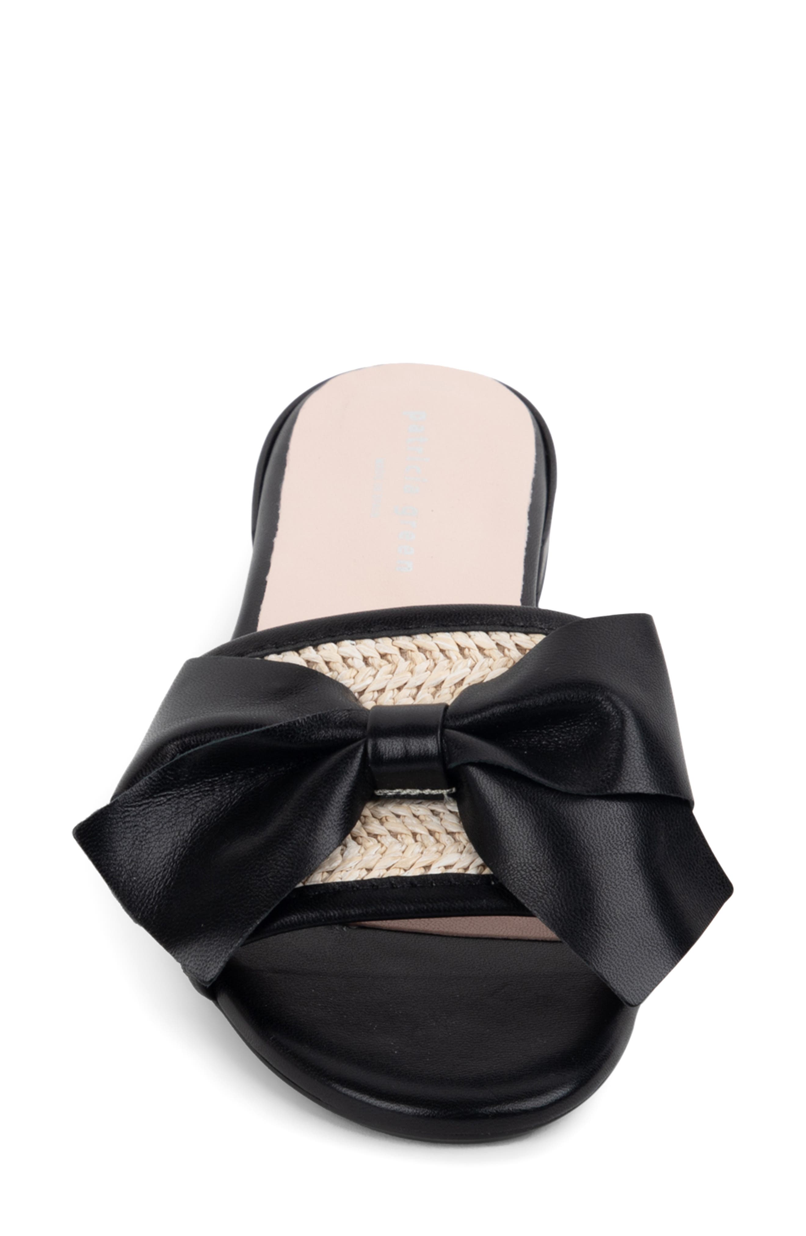 patricia green St. Tropez Slide Sandal, Alternate, color, Black