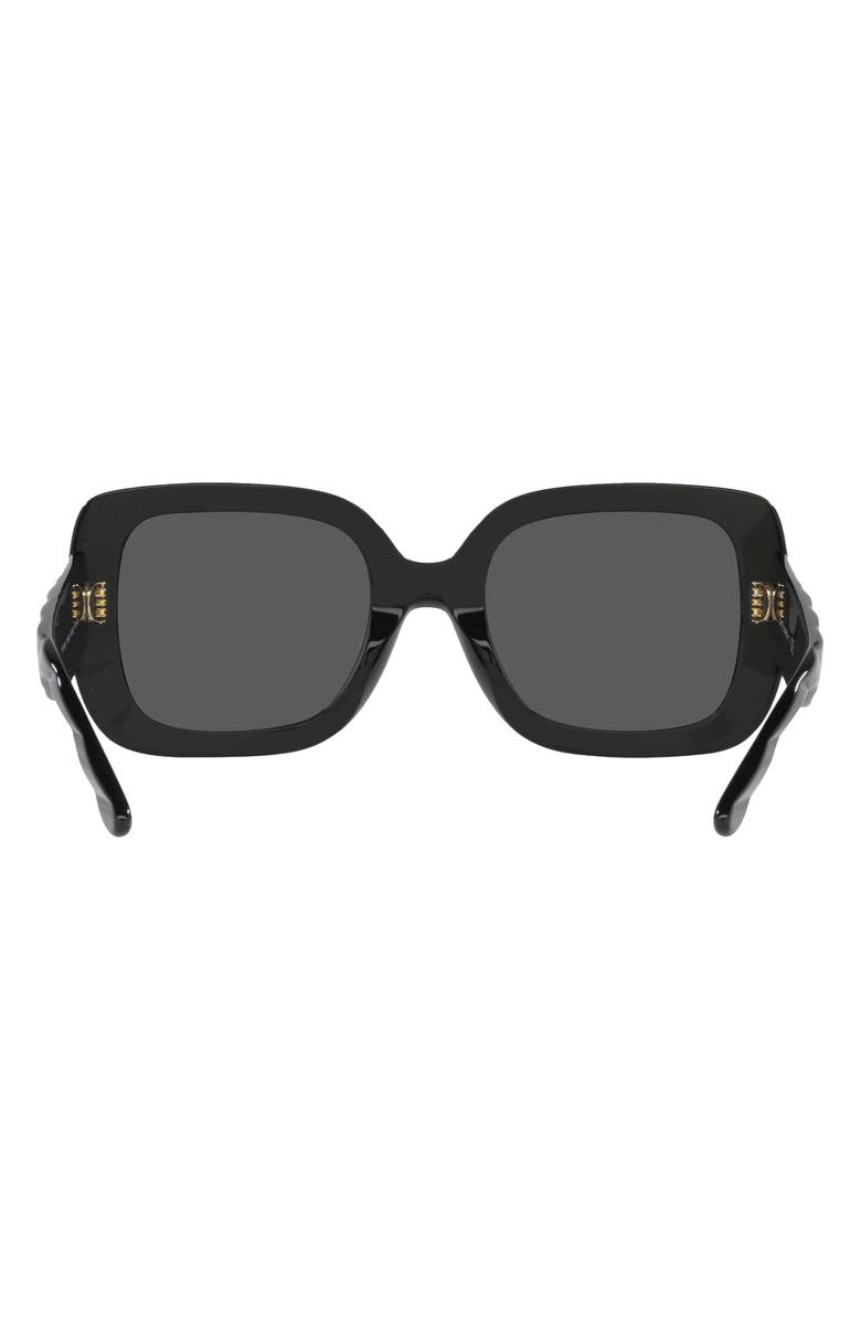 Tory Burch 54mm Butterfly Sunglasses, Alternate, color, Black