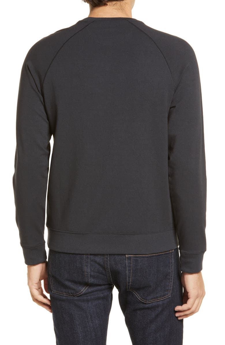Nordstrom Fleece Raglan Crewneck Sweatshirt, Alternate, color, 