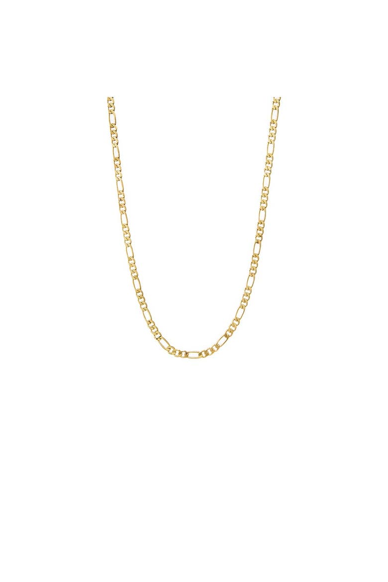 Chunky Figaro Chain Necklace, Main, color, Gold