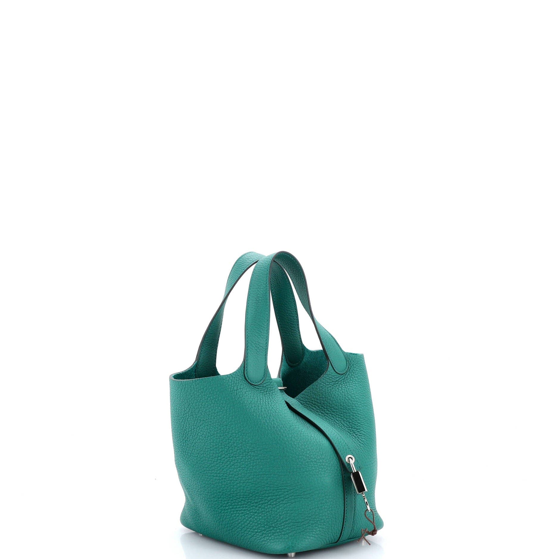 Pre-Owned Hermes Picotin Lock Bag Clemence PM, Alternate, color, 