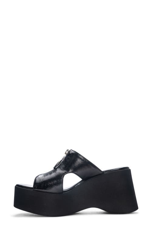 Chinese Laundry Taysha Platform Slide Sandal In Black