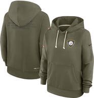 Nike Women's Nike Olive Pittsburgh Steelers 2025 Salute to Service Sideline Standard Issue Dri-FIT Hoodie