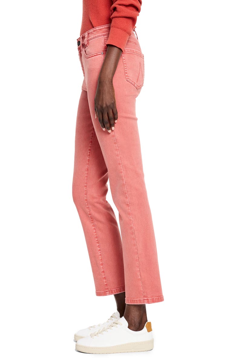 NIC+ZOE Ankle Straight Leg Jeans, Alternate, color, Tandoori