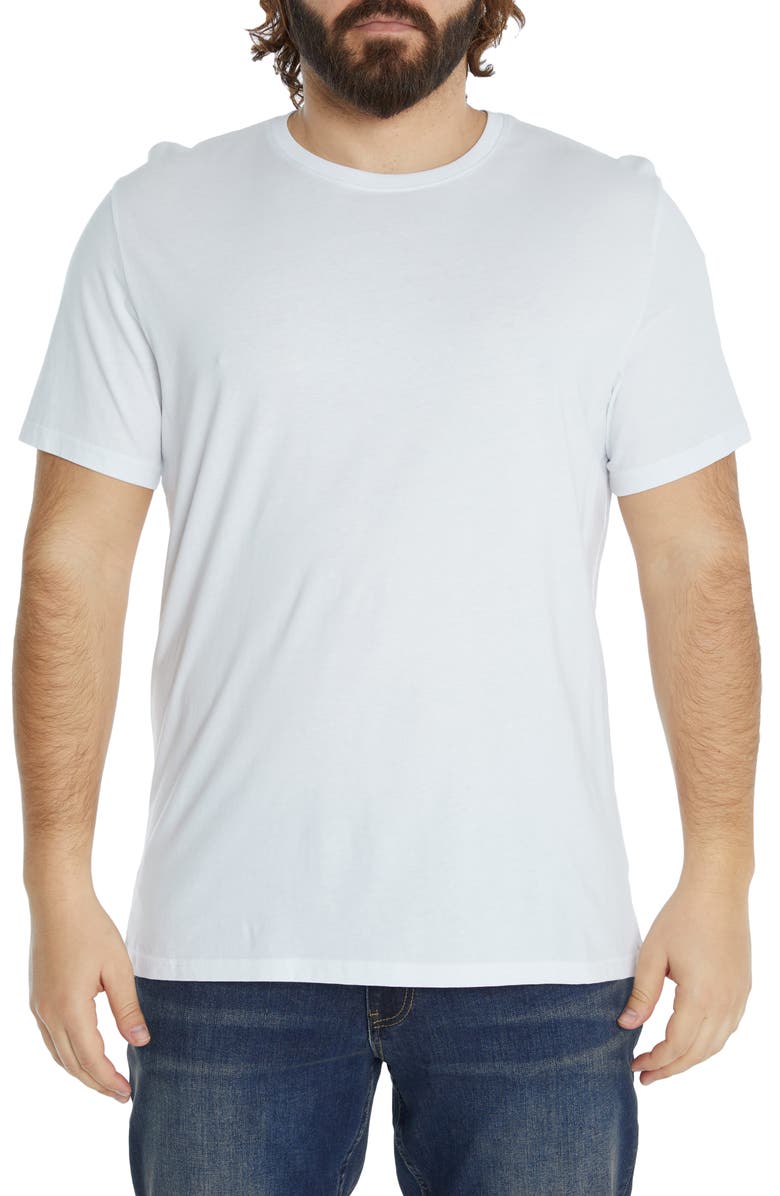 Johnny Bigg Essential Crewneck T-Shirt, Main, color, White
