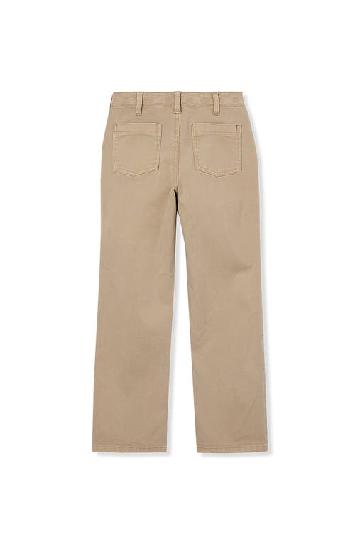 LANDS' END LANDS' END GIRLS WOVEN PULL ON UTILITY CARGO PANTS